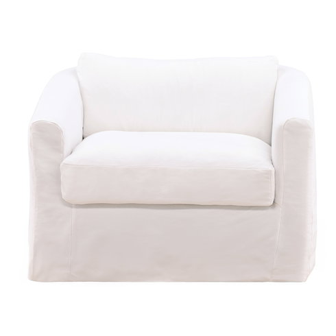 Violeta Sofa Chair Slipcover White