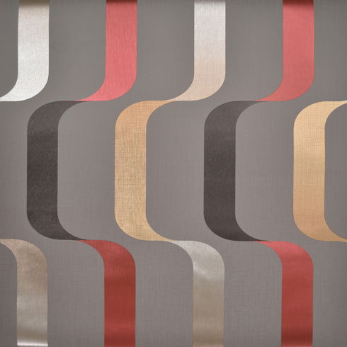 Ribbon Black Wallpaper