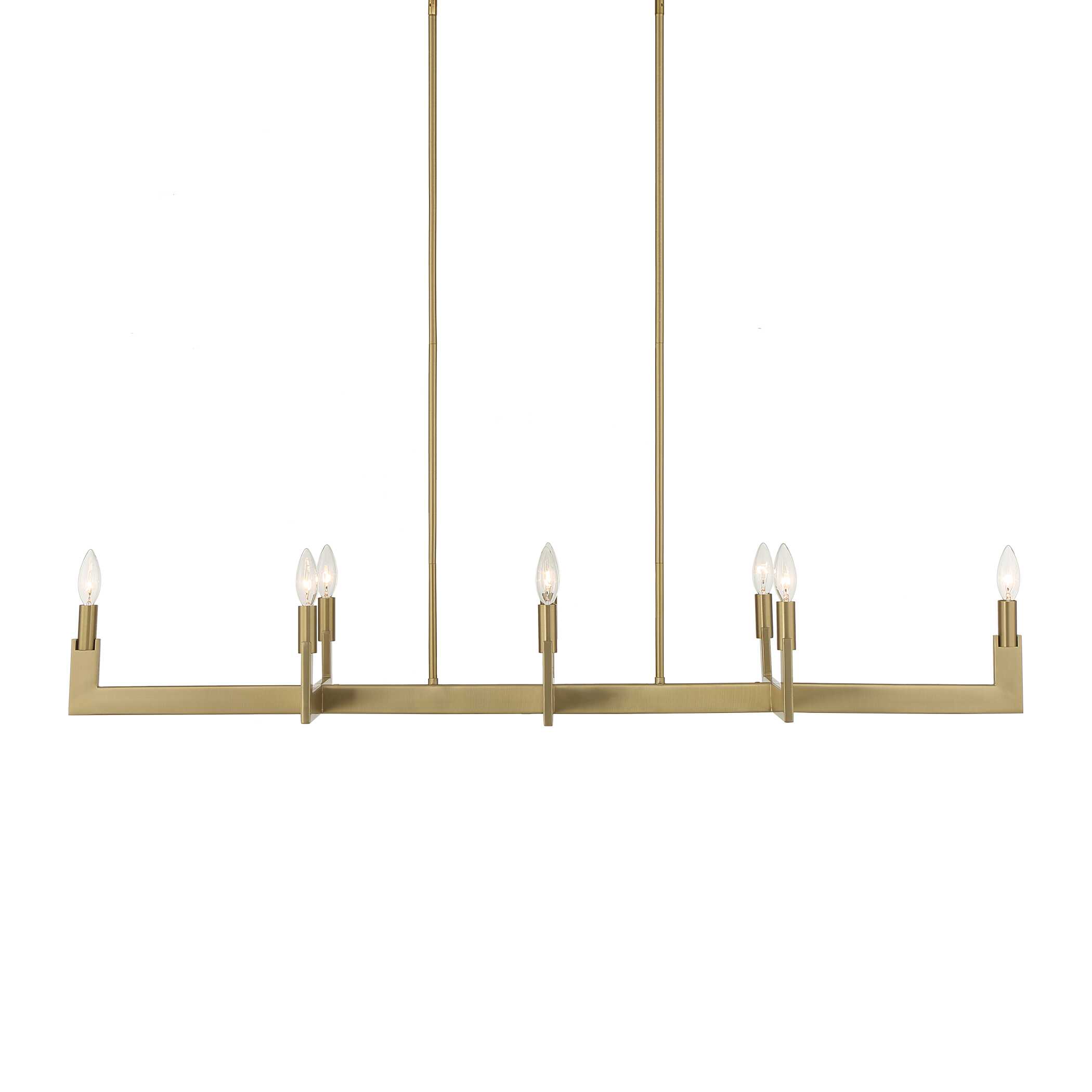 Cordoba 8 Light Linear Chandelier large image 