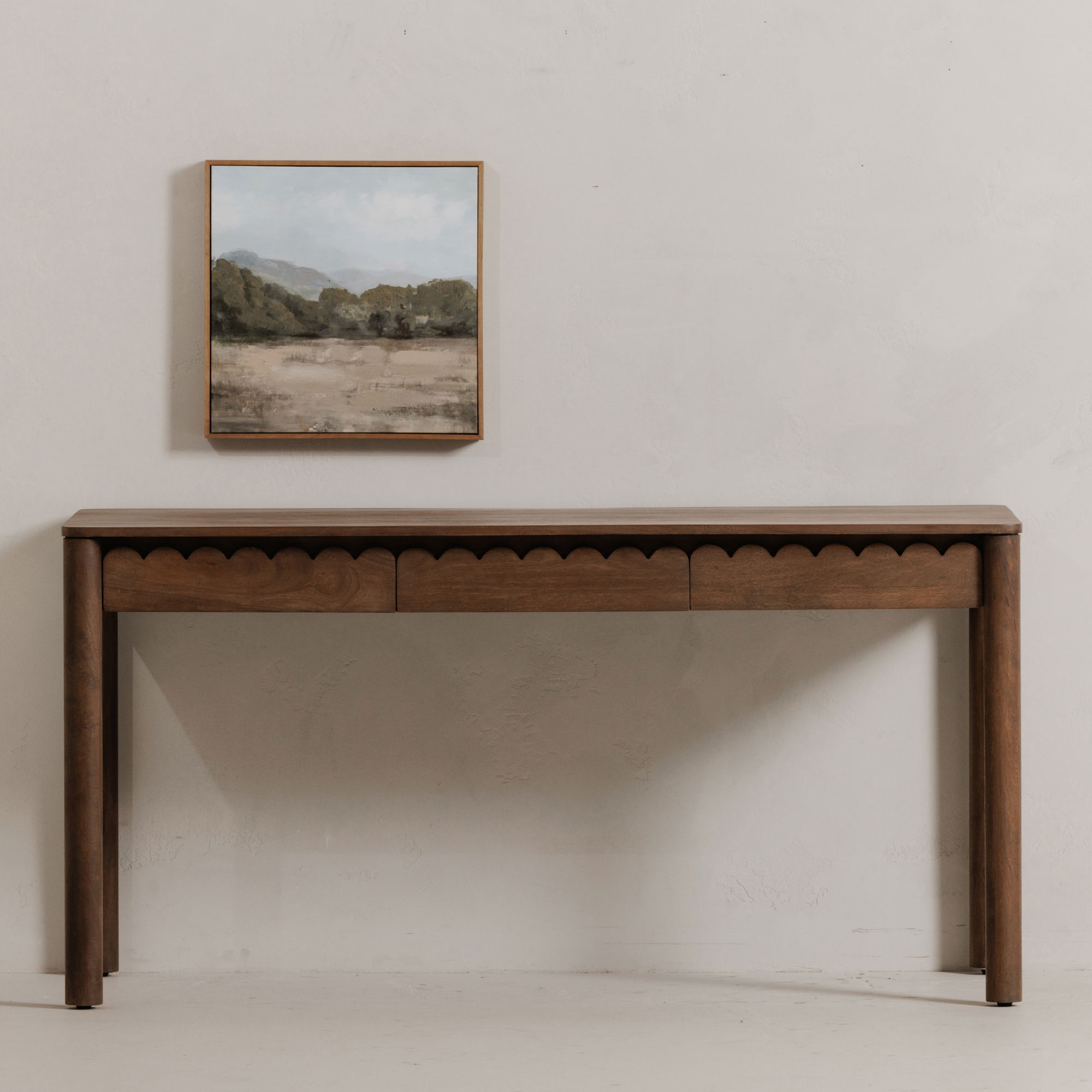 Wiley Desk Vintage Brown, by Moe's Home, 60.25" width x 30" height x 24" depth View 10