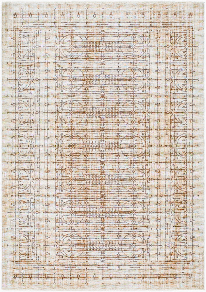 Usonia Machine Woven Rug, by Surya, 1'3.75" length x 1'3.75" width