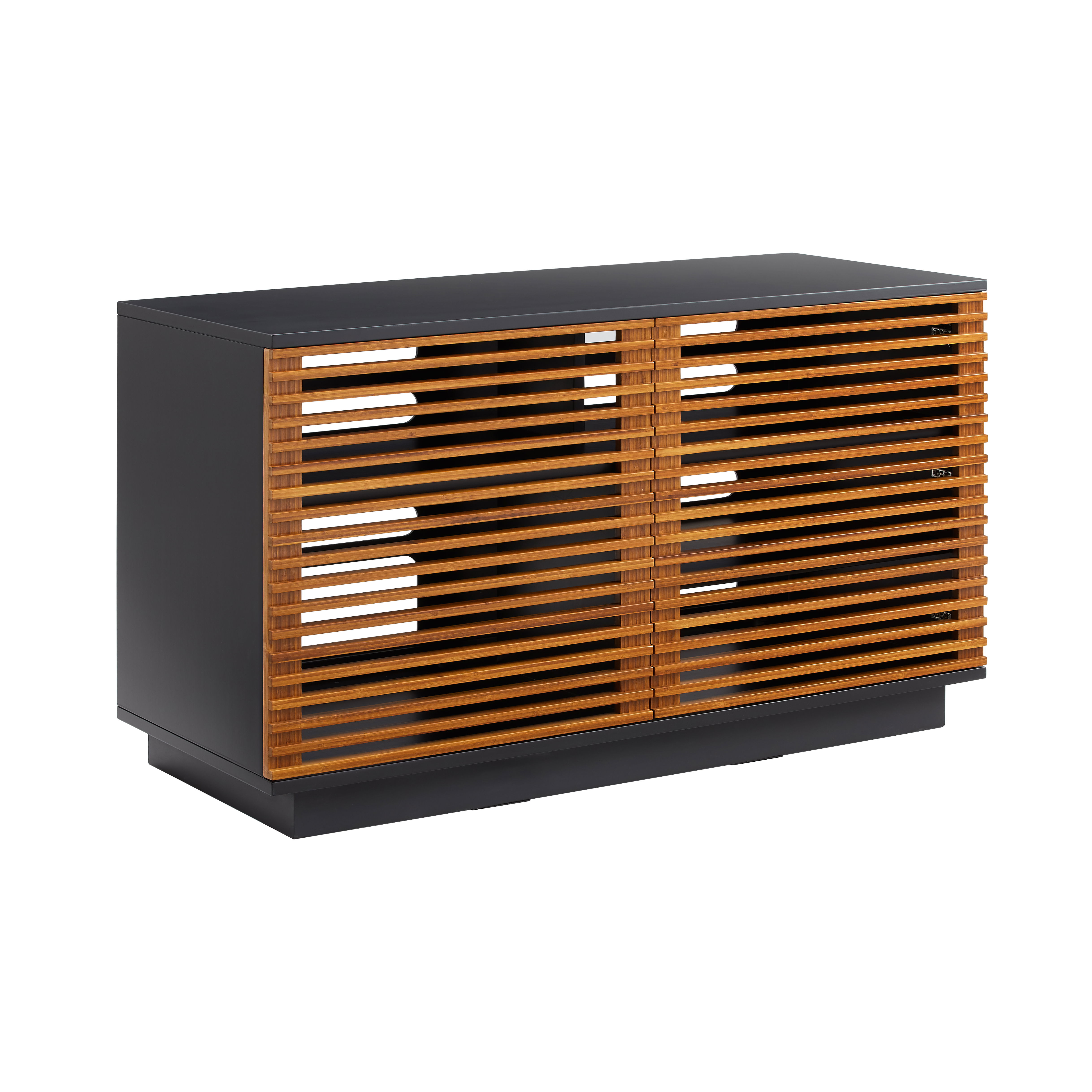 48' Rowan Media Center, Amber, Media Console by Greenington, 48.5" length x 20" width x 27.75" height View 1