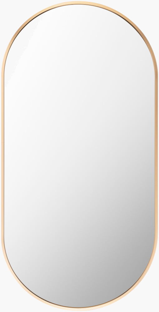 Aranya Accent Mirror, by Surya, 16" width x 32" height
