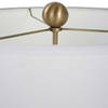 Cardoni Bronze Glass Table Lamp, by Uttermost, 18" width x 32.25" height x 18" depth thumbnail 6