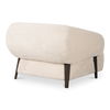 Devlin Lounge Chair Cream Faux Fur, Accent Chair by Moe's Home, 40.55" width x 29.5" height x 40.16" depth thumbnail 3