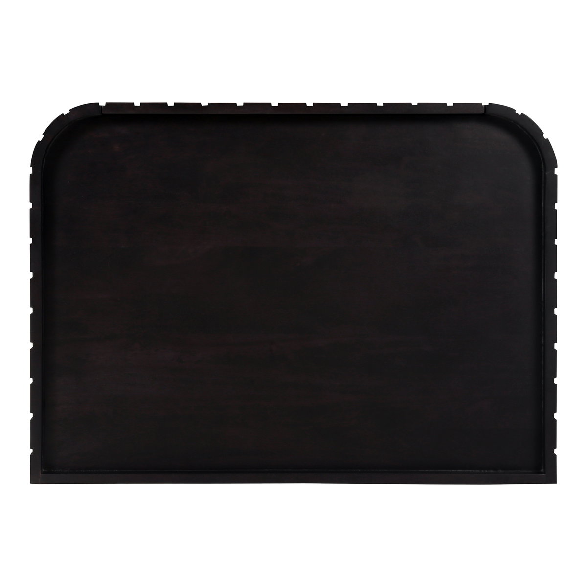Povera 3 Drawer Nightstand Black, Dresser by Moe's Home, 28" width x 28" height x 20" depth View 8