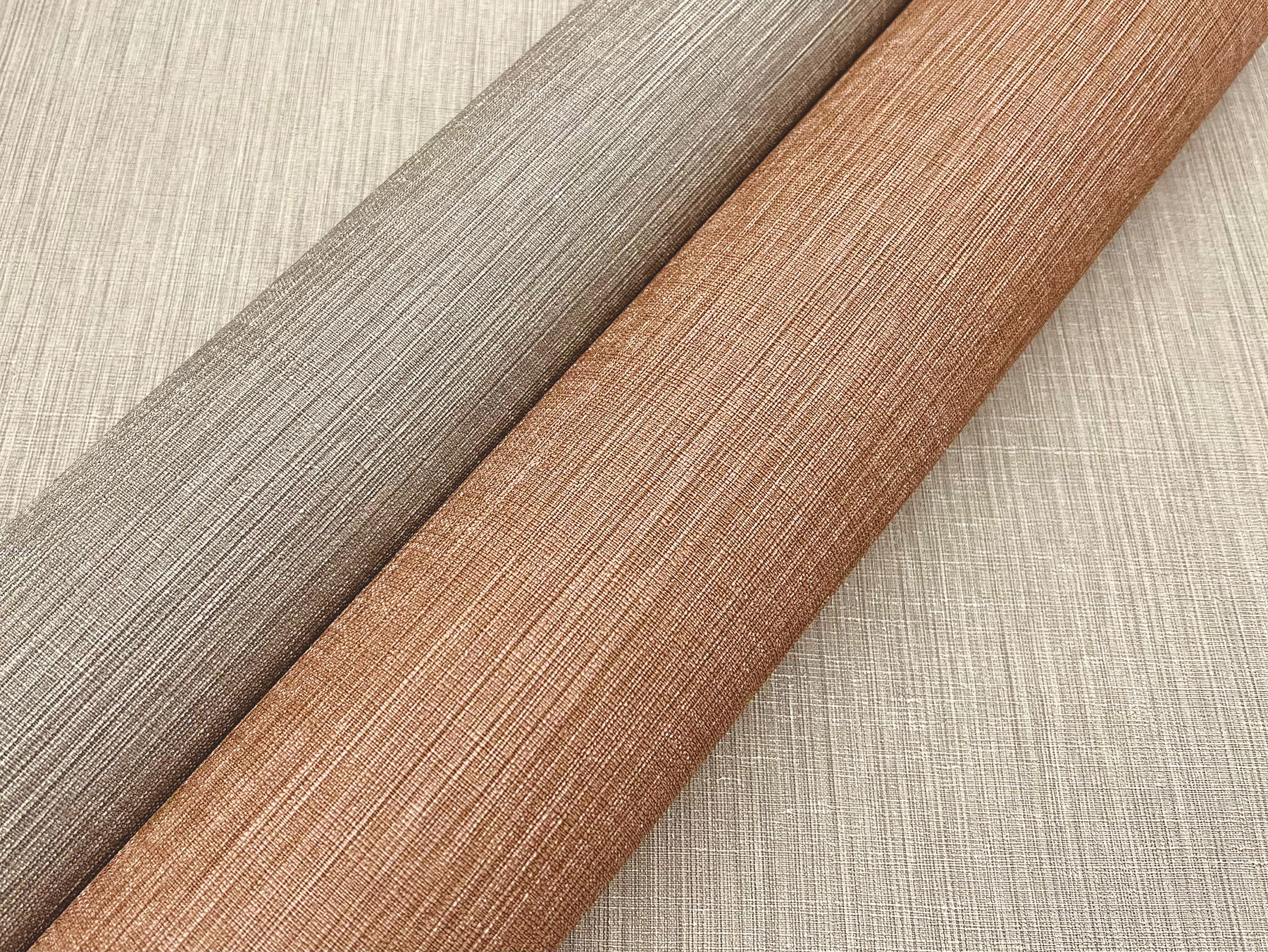 Paloma Texture Paprika Wallpaper, by York Wall, 33' length x 1'8.9" width x 0.02" depth View 3