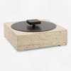 Natural Luxe Travertine Box, Boxe by Uttermost, 10" width x 4.5" height x 10" depth thumbnail 1