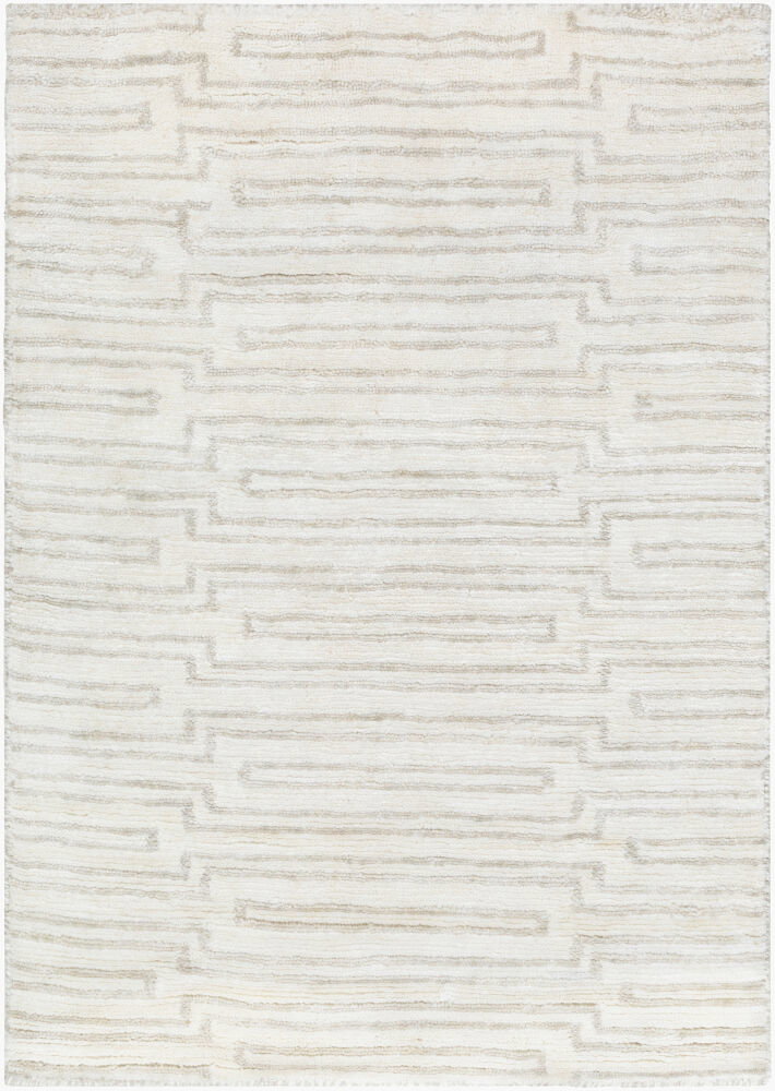 Platinum Handmade Rug, by Surya, 3' length x 2' width