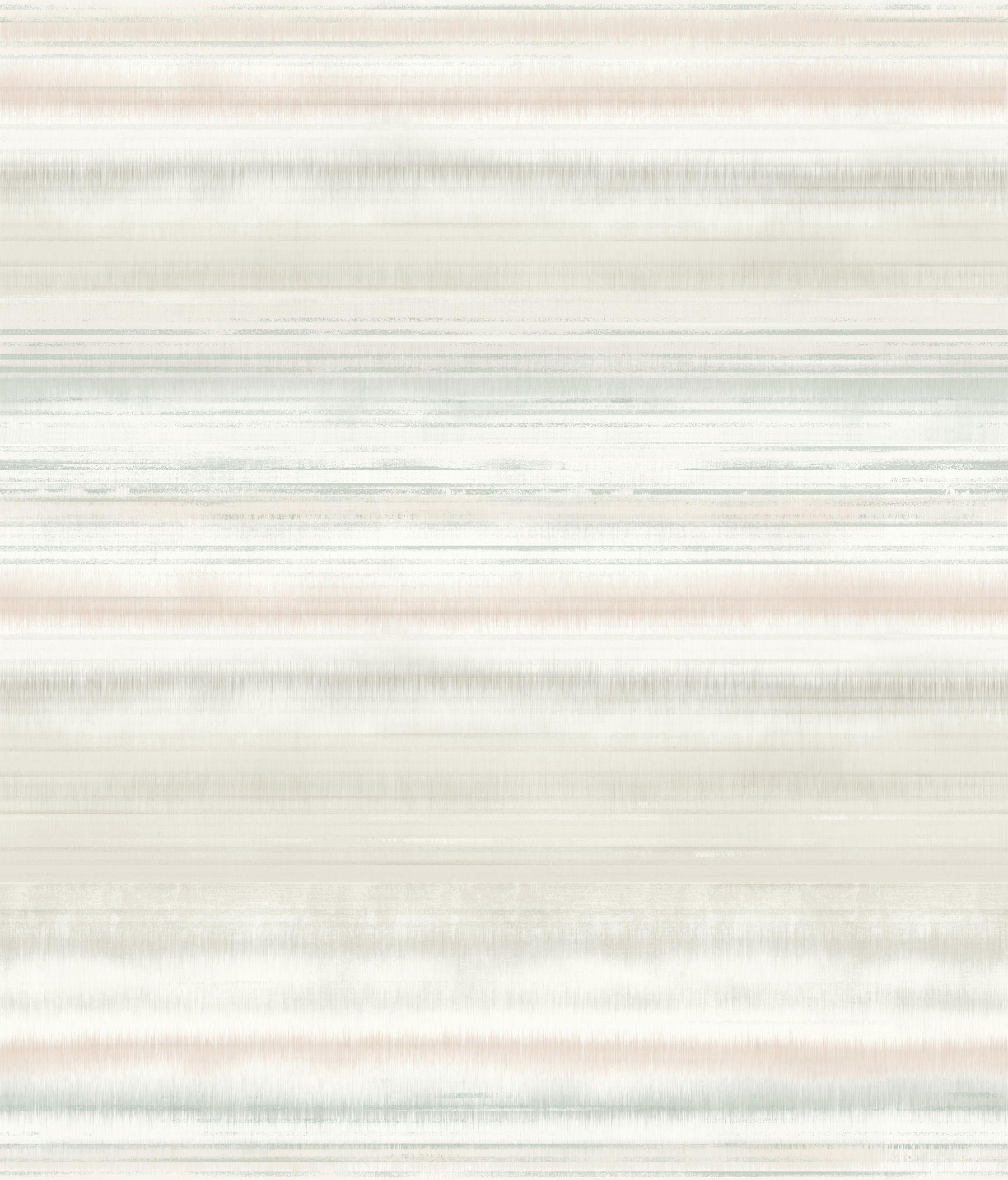 Fleeting Horizon Stripe Clay & Mint Peel & Stick Wallpaper large image 