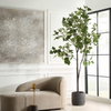 Eden Potted Fig Tree, Artificial Plants & Flower by Uttermost, 37" width x 108.25" height x 31.5" depth thumbnail 3