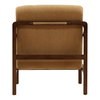 Jordi Occasional Chair Ochre, Accent Chair by Dovetail, 29.5" width x 35.2" height x 39" depth thumbnail 4