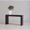 Evander Console Table Rustic Brown thumbnail 4