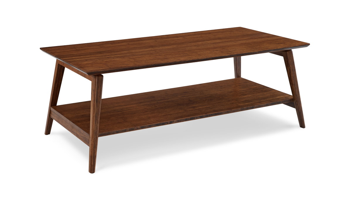 Antares Coffee Table, Exotic, by Greenington, 24" length x 48" width x 17.5" height View 1