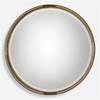 Finnick Iron Coil Round Mirror, by Uttermost, 35.62" width x 35.62" height x 2.25" depth thumbnail 1