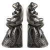 Daydreaming Frogs Aged Silver Bookends Set/2 thumbnail 3