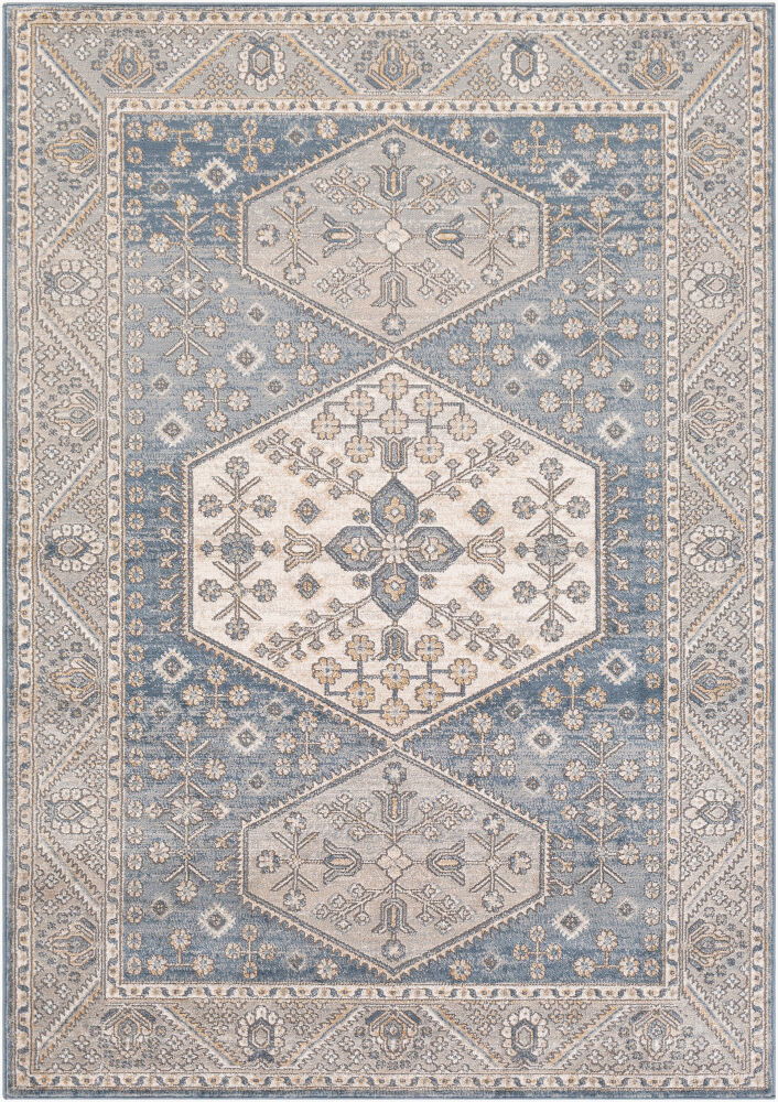 Seattle Machine Woven Rug, by Surya, 10'2.05" length x 7'10.49" width