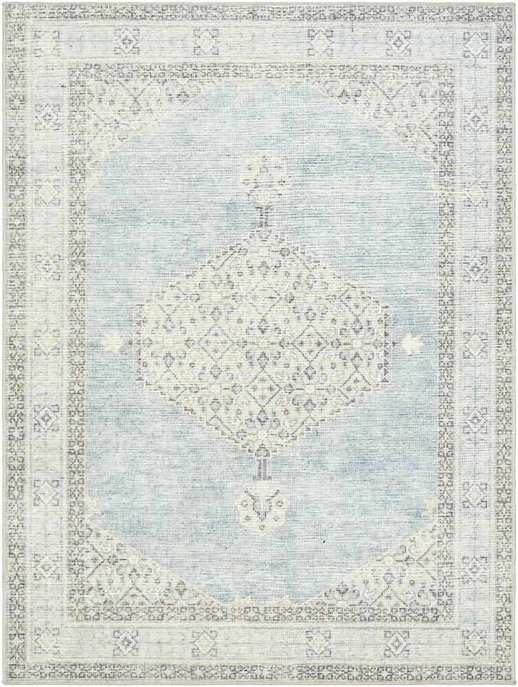 Lila Machine Woven Rug, by Surya, 1'3.75" length x 1'3.75" width