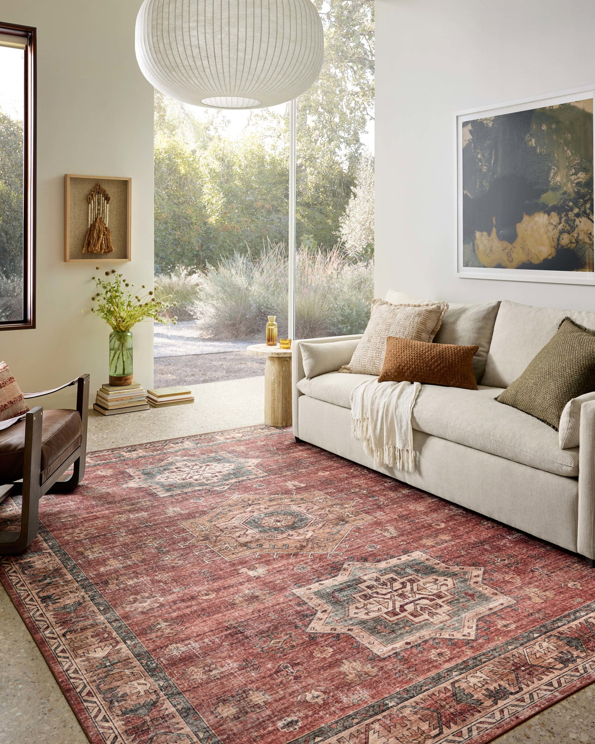 Loloi Anniston Rug, 1'6" length x 1'6" width View 2