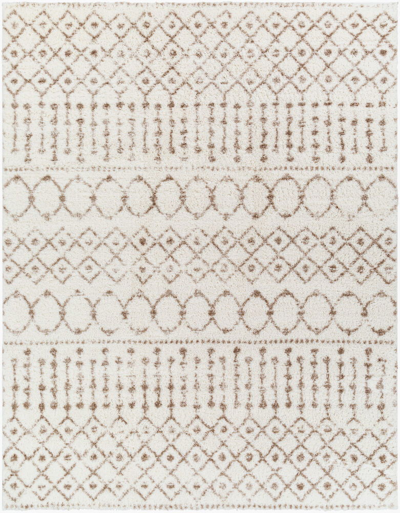 Aliyah Shag Machine Woven Rug, by Surya, 10'0.08" length x 7'10.49" width