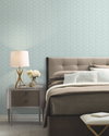 High Society Blue Wallpaper, by York Wall, 27' length x 2'3" width x 0.02" depth thumbnail 2