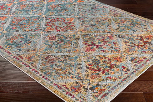 Herati Machine Woven Rug