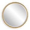 Taza Gold Round Mirror, by Uttermost, 32" width x 32" height x 1.13" depth thumbnail 1