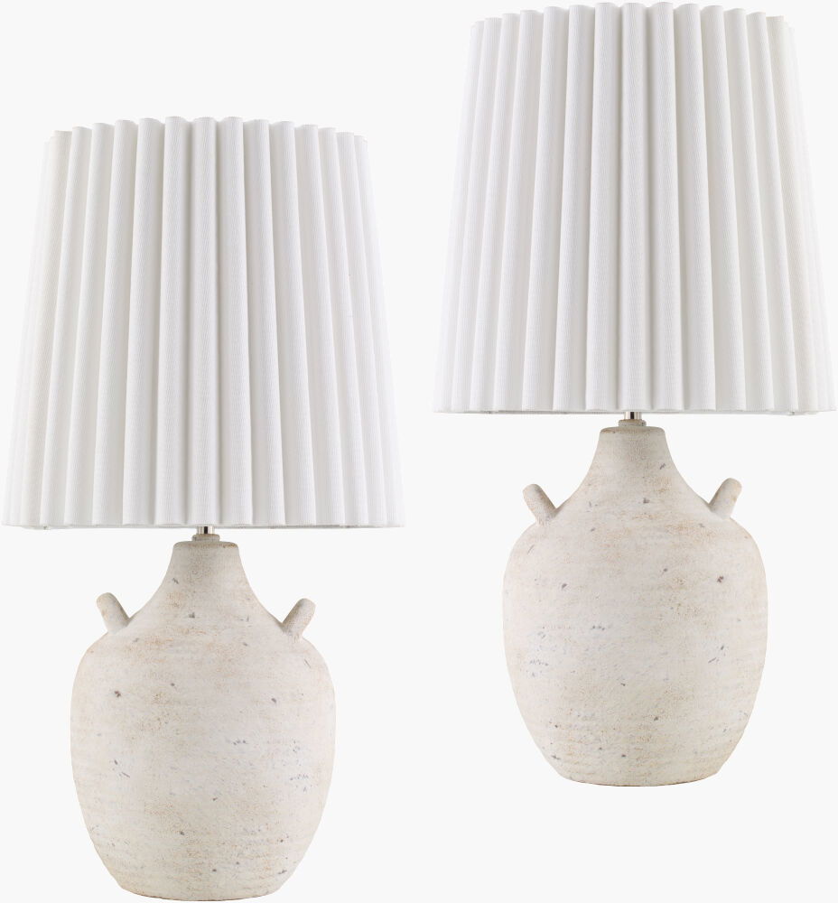 Sunken Accent Table Lamp, by Surya, 9" width x 19" height