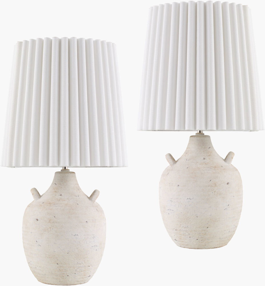 Sunken Accent Table Lamp, by Surya, 9" width x 19" height