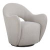 Wander Fabric Swivel Chair, Furniture by Uttermost, 28.25" width x 32.75" height x 33.5" depth thumbnail 5