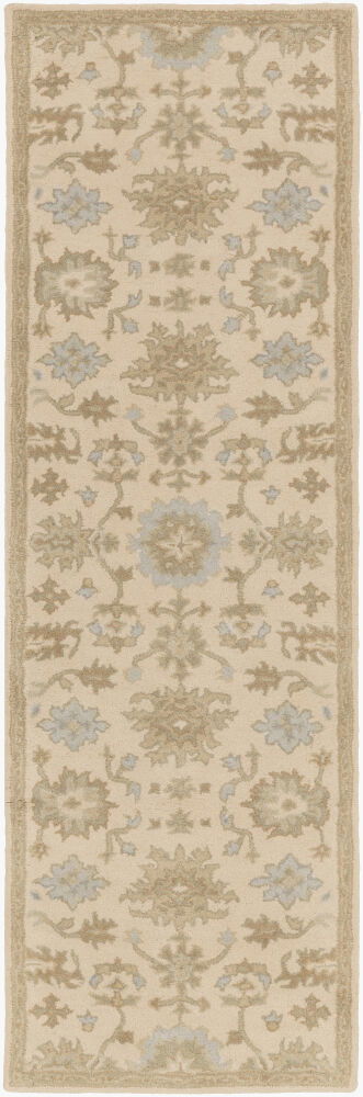 Caesar Handmade Rug, by Surya, 8' length x 2'6" width