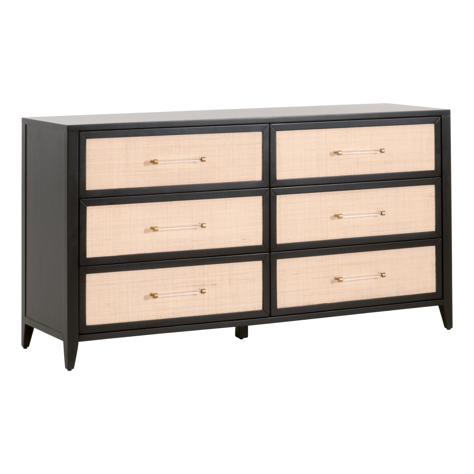 Holland 6-Drawer Double Dresser, by Essentials for Living, 67.5" width x 36.75" height x 20" depth View 3