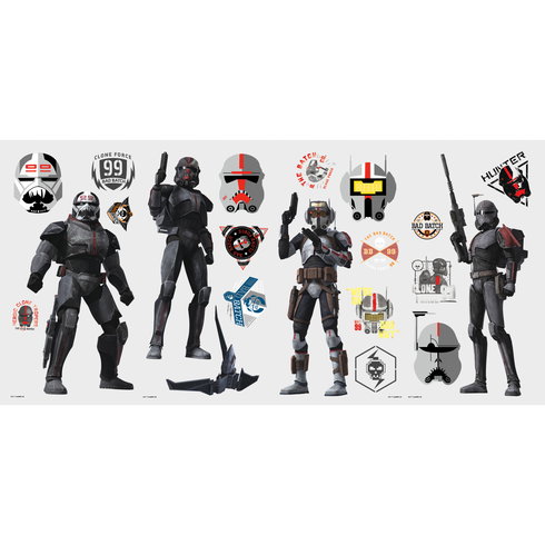Bad Batch Wall Decals