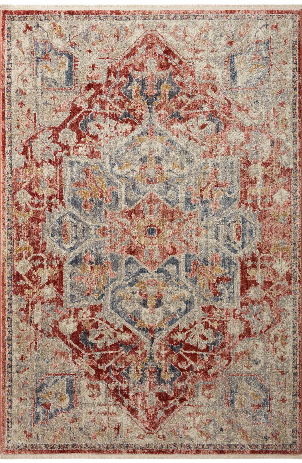 Magnolia Home by Joanna Gaines x Loloi Janey Rug, 2'7" length x 12' width