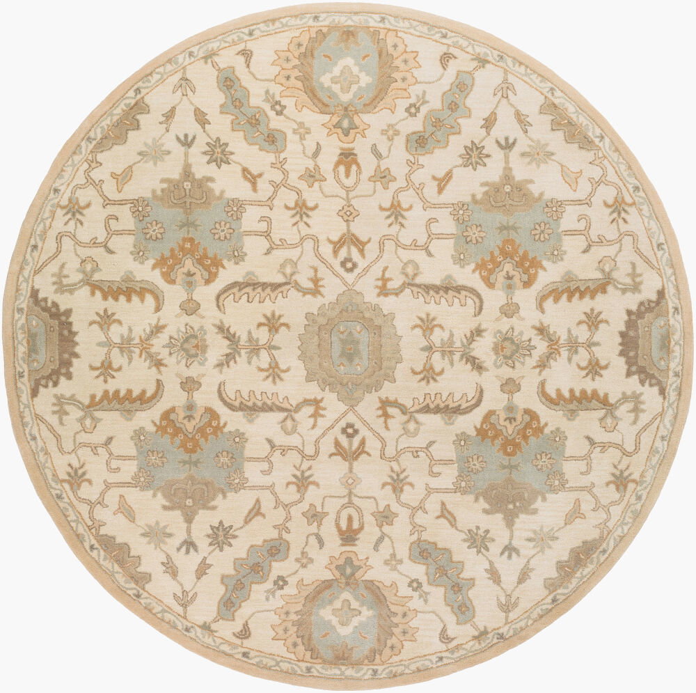 Caesar Handmade Rug, by Surya, 8' length x 8' width