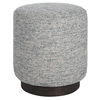 Avila Tweed Round Ottoman 0 Avila Tweed Round Ottoman thumbnail 0