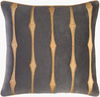 Graphic Stripe Accent Pillow, Decorative Pillow by Surya, 18" length x 18" width thumbnail