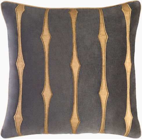 Graphic Stripe Accent Pillow