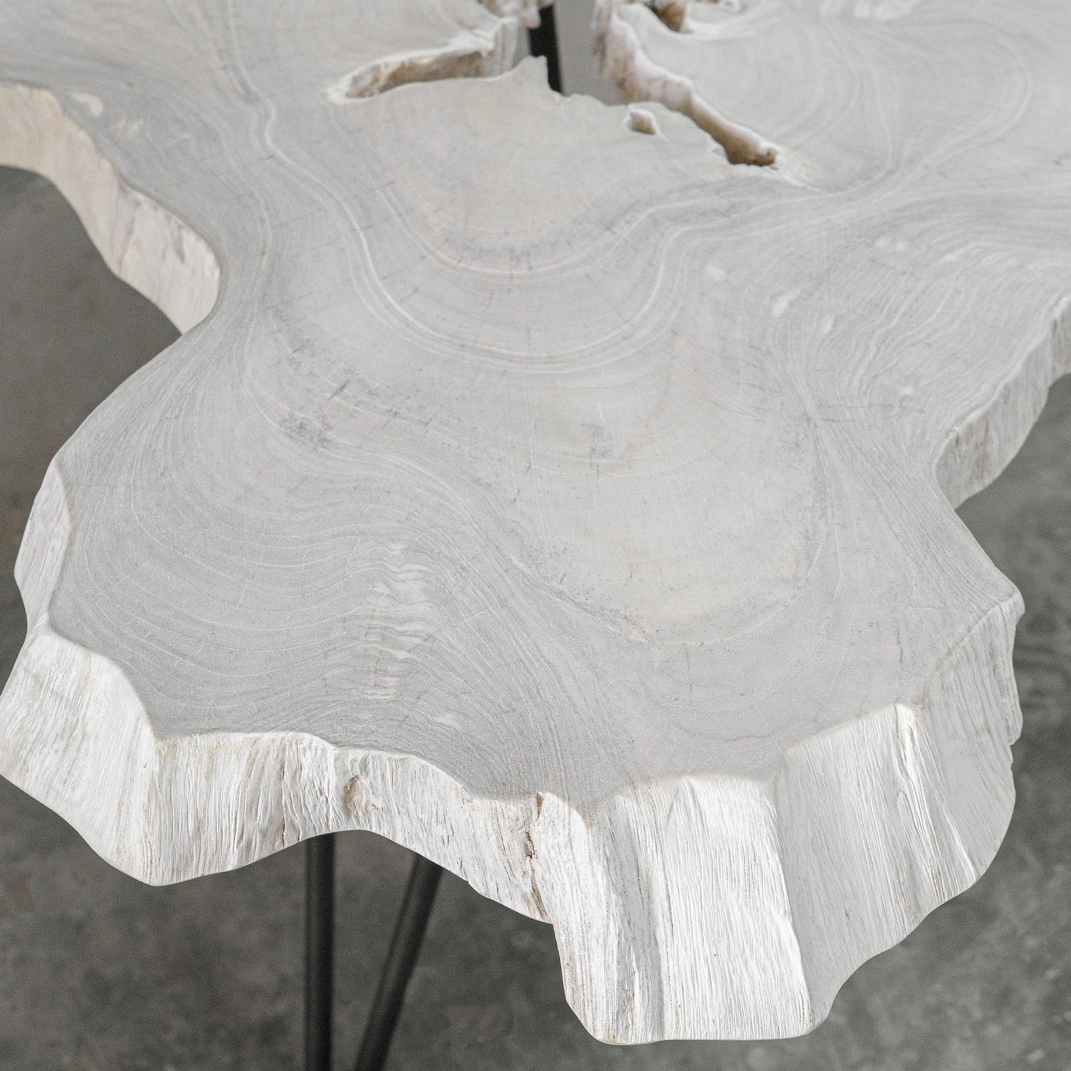 Trillium Bleached Teak Coffee Table large image 