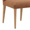 Memphis Dining Chair Set of 2 Brown, by Dovetail, 20.1" width x 34.5" height x 25.2" depth thumbnail 6