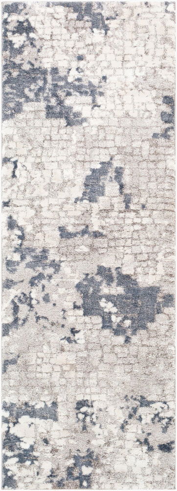 Venice Machine Woven Rug, by Surya, 7'2.61" length x 2'7.5" width