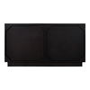 Povera 6 Drawer Dresser Black thumbnail 7