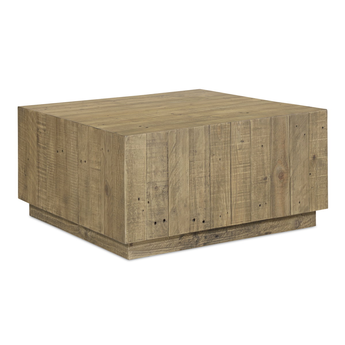 Jasper Coffee Table Natural, by Moe's Home, 31.5" width x 16" height x 31.5" depth View 2
