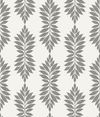 Broadsands Botanica Grey & Off White Wallpaper, by York Wall, 33' length x 1'8.5" width x 0.02" depth thumbnail 1