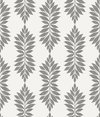 Broadsands Botanica Grey & Off White Wallpaper, by York Wall, 33' length x 1'8.5" width x 0.02" depth thumbnail