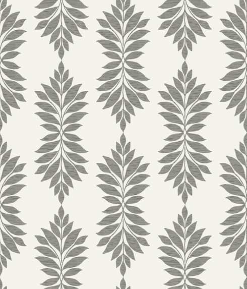 Broadsands Botanica Grey & Off White Wallpaper
