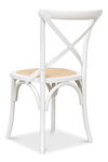 Tuileries Side Chair, White, Dining Chair by Sarreid, 20" length x 22" width x 35" height thumbnail 11