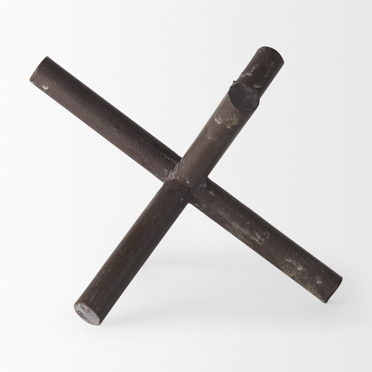 Astericks I (Large) 10L x 10W Brown Metal Decor Object, Decorative Object by Mercana, 10.24" length x 10.24" width x 7.75" height View 4