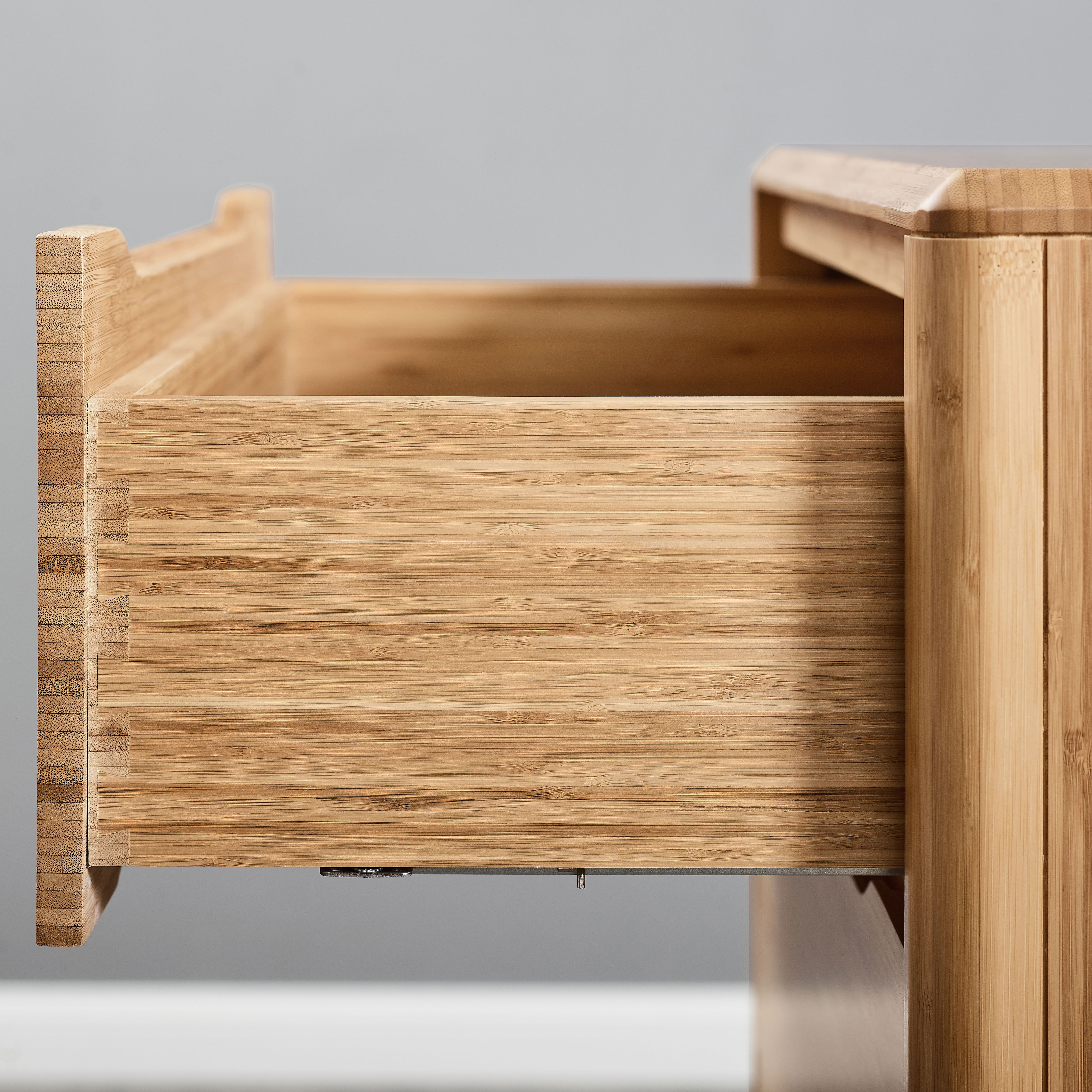 Currant Five Drawer High Chest, Caramelized, Dresser by Greenington, 19" length x 32" width x 52" height View 6