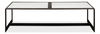 Ridged Iron Rectangular Coffee Table thumbnail 1